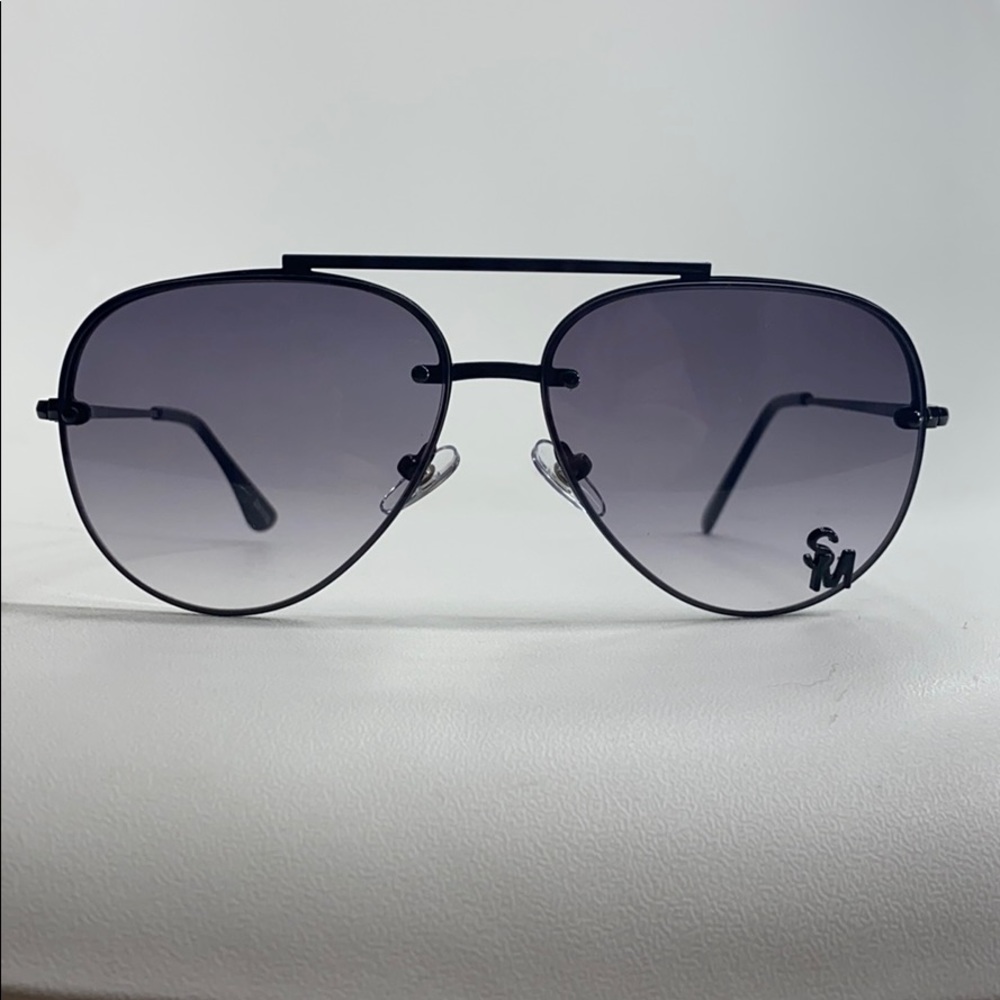 Black Aviator Steve Madden Sunglasses